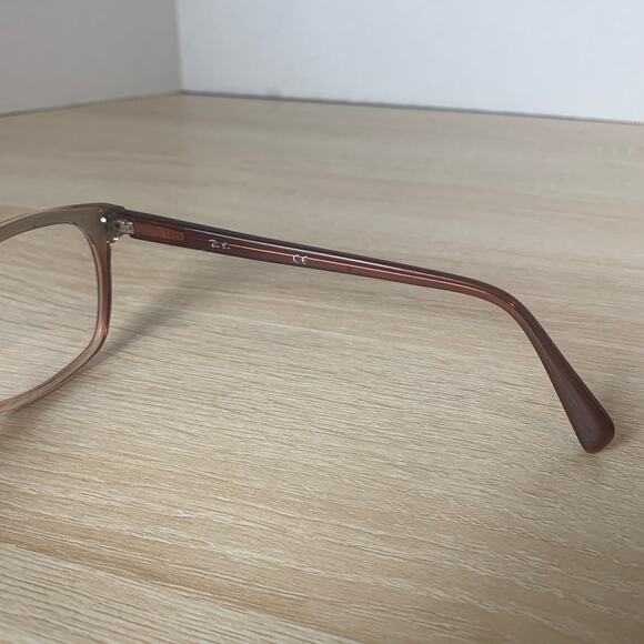 Ray-Ban RB5362 5835 Eyeglasses Frames Only Square Red Clear  Ray-Ban RB5362 5835 Eyeglasses Frames Only Square Red Clear 54-17-140